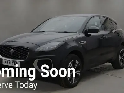 Used Jaguar E-Pace R-Dynamic 163 HP (119 kW) 2021 Black SUV