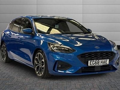 Used Ford Focus ST-Line X 150 HP (110 kW) 2019 Blue Hatchback
