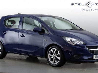Used Vauxhall Corsa 90 HP (66 kW) 2018 Blue Hatchback