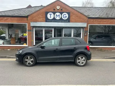 Used VW Polo Match 60 HP (44 kW) 2017 Black Hatchback
