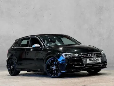 Begagnad Audi S3 Sportback 300 HK (220 kW) 2015 Svart Halvkombi