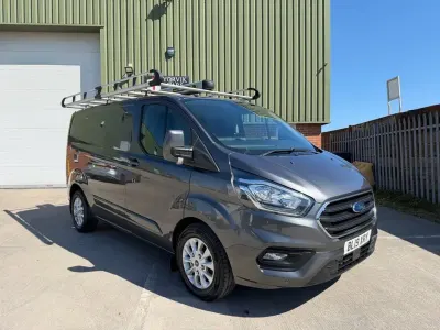 Used Ford Transit Custom Limited 130 HP (95 kW) 2019 Grey Van