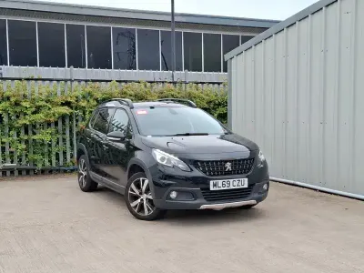 Used Peugeot 2008 GT-line 110 HP (80 kW) 2019 Black SUV