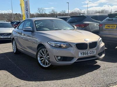 Used BMW 218 Comfort Edition 136 HP (100 kW) 2016 Silver Coupe