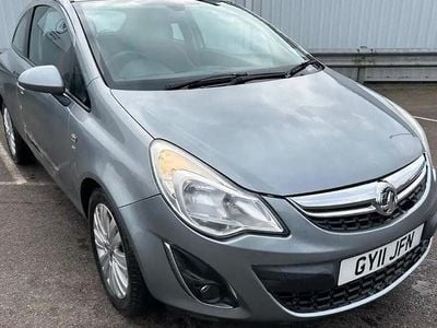 Used Vauxhall Corsa 90 HP (66 kW) 2011 Silver Hatchback
