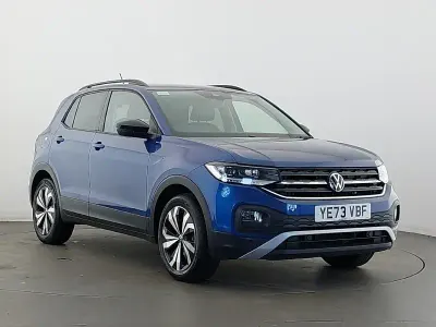 Usado VW T-Cross Black Edition 110 HP (80 kW) 2024 Azul SUV
