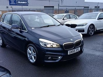 Used BMW 218 Luxury Line 2015 Blue Hatchback