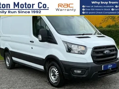 Used Ford Transit S 130 HP (95 kW) 2020 White Van
