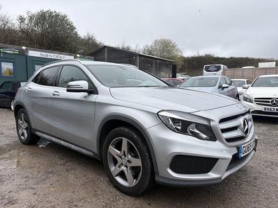 Used Mercedes GLA220 AMG line 170 HP (125 kW) 2015 Silver SUV
