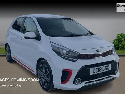 White Used 2018 Kia Picanto GT-Line Hatchback | £7,920 (Fair price)