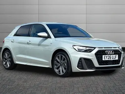 New Audi A1 Sportback S-Line 94 HP (69 kW) 2026 Dew silver Hatchback