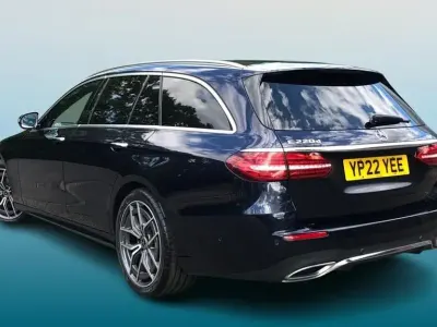 Used Mercedes E220 AMG Line Premium 2022 Blue Estate