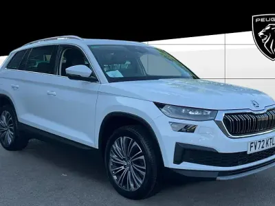 Used Skoda Kodiaq SE L Executive 150 HP (110 kW) 2023 White SUV