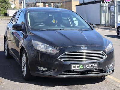 Used Ford Focus Zetec 120 HP (88 kW) 2017 Black Hatchback