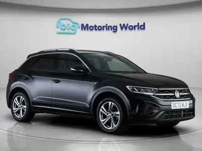 Begagnad VW T-Roc R-line 150 HK (110 kW) 2022 Svart SUV