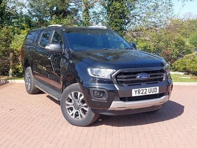 Begagnad Ford Ranger Wildtrack 2022 Svart Pickup