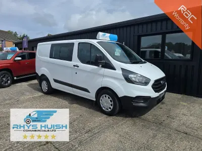 Used Ford Transit Custom 130 HP (95 kW) 2018 White Van