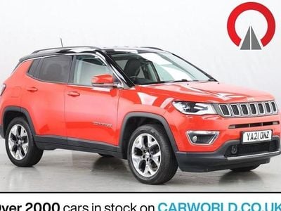 Used Jeep Compass Limited 140 HP (102 kW) 2021 Red SUV