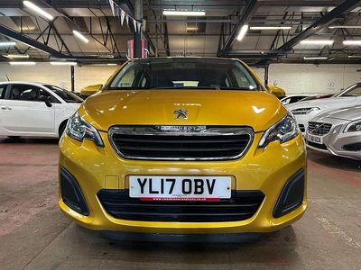 Used Peugeot 108 Active 2017 Yellow Hatchback