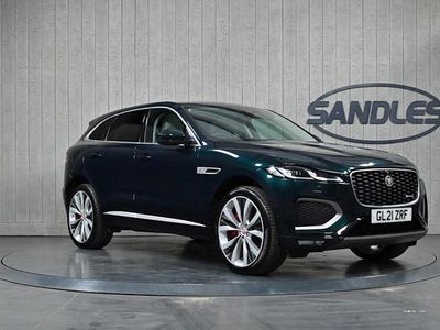Used Jaguar F-Pace R-Dynamic 400 HP (294 kW) 2021 Green SUV