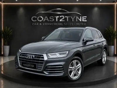 Used Audi Q5 S-Line 190 HP (139 kW) 2017 Grey SUV