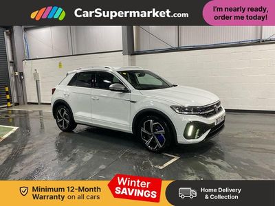 White Used 2022 VW T-Roc R SUV | £27,197 (A bit pricey)