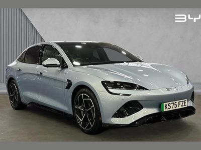 Metallic ice blue Used 2025 BYD Seal Sedan | £38,797 (A bit pricey)