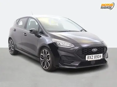 Used Ford Fiesta ST-Line X 125 HP (91 kW) 2022 Black Hatchback