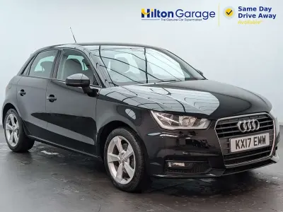 Used Audi A1 Sportback Sport 125 HP (91 kW) 2017 Black Hatchback