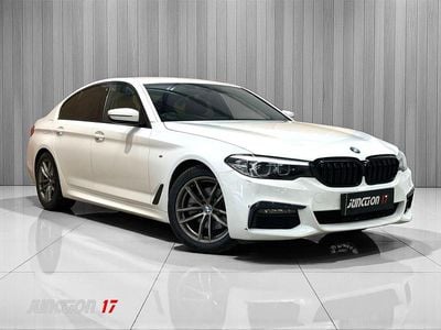 White Used 2019 BMW 520 M Sport Sedan | £15,000 (Fair price)