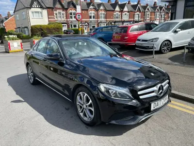 Używany Mercedes C220 AMG Line Premium 2016 Czarny Sedan/Limuzyna