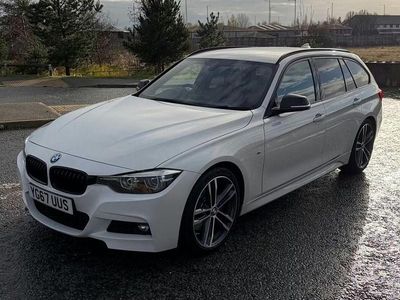 White Used 2017 BMW 320 M Sport Estate | £14,795 (Fair price)