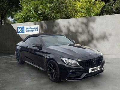 Black Used 2018 Mercedes C63 AMG Premium Cabriolet | £31,250 (Good price)