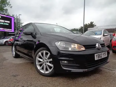 Used VW Golf VII GT 2013 Black Hatchback