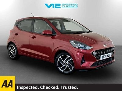 Red Used 2022 Hyundai i10 Premium Hatchback | £7,895 (Fair price)