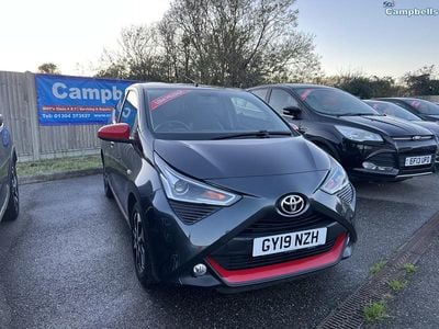 Begagnad Toyota Aygo Trend 72 HK (52 kW) 2019 Grå Halvkombi