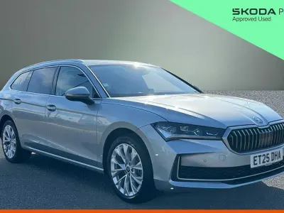 Used Skoda Superb SE L 150 HP (110 kW) 2025 Silver Estate