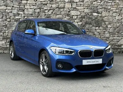 Used BMW 118 M Sport 150 HP (110 kW) 2019 Blue Hatchback