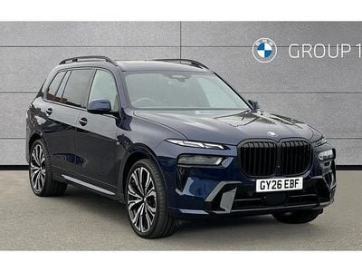 Used BMW X7 M Sport 352 HP (258 kW) 2026 Tanzanite blue SUV