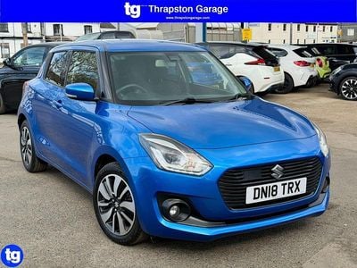 Used Suzuki Swift SZ5 2018 Blue Hatchback