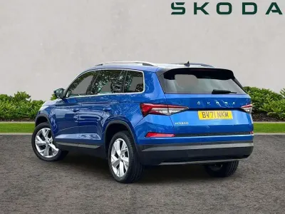 Używany Skoda Kodiaq SE L 150 KM (110 kW) 2021 Niebieski SUV