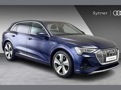 Used Audi e-tron S-Line 230 kW (313 HP) 2022 Blue SUV