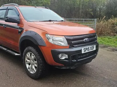 Used Ford Ranger Wildtrack 200 HP (147 kW) 2015 Orange Pickup