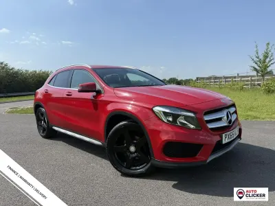 Used Mercedes GLA200 AMG line 136 HP (100 kW) 2015 Red SUV