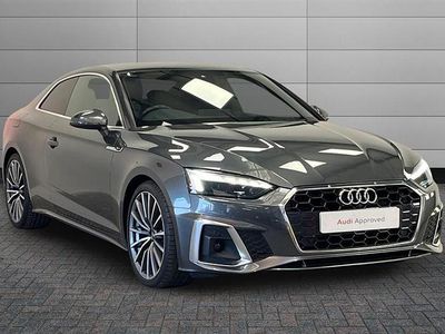 Used Audi A5 S-Line 163 HP (119 kW) 2021 Grey Coupe
