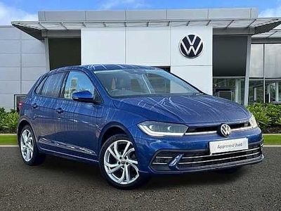 Used VW Polo Style 95 HP (69 kW) 2023 Blue Hatchback