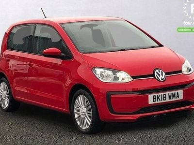 Red Used 2018 VW up! move up! Hatchback | £7,799 (Fair price)