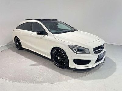 Used Mercedes CLA200 AMG 136 HP (100 kW) 2015 White Estate