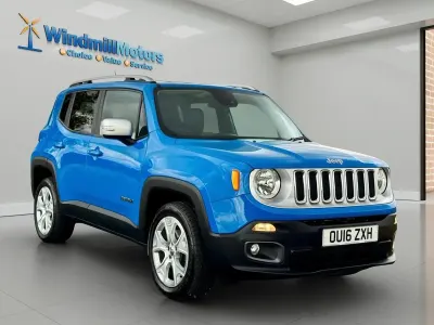 Used Jeep Renegade Limited 2016 Blue SUV