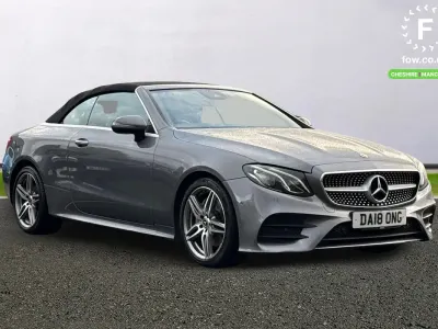 Gebraucht Mercedes E220 AMG Line Premium 194 PS (142 kW) 2018 Grau Cabrio